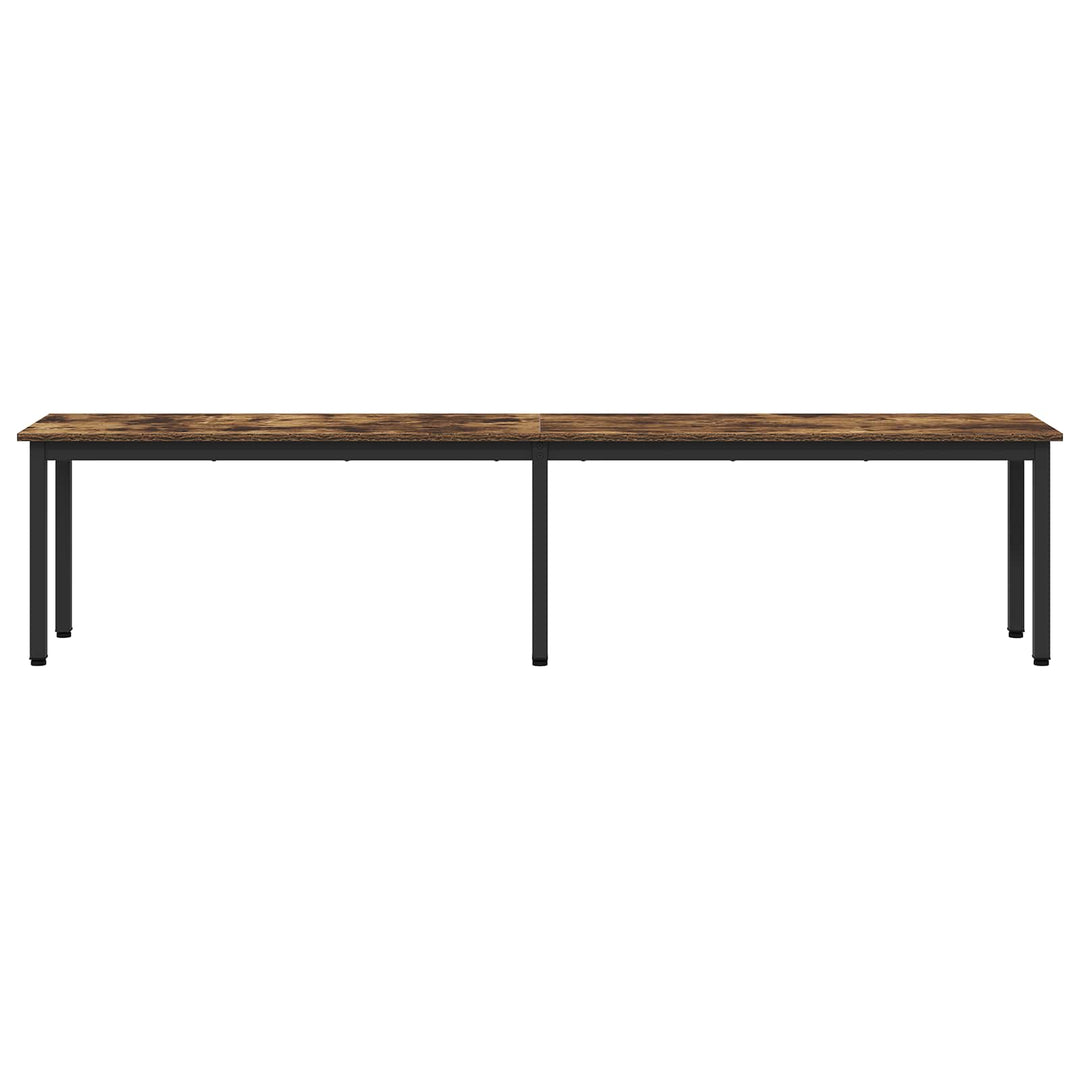bænk Røget Eg 200 x 35 x 45 cm Konstrueret træ