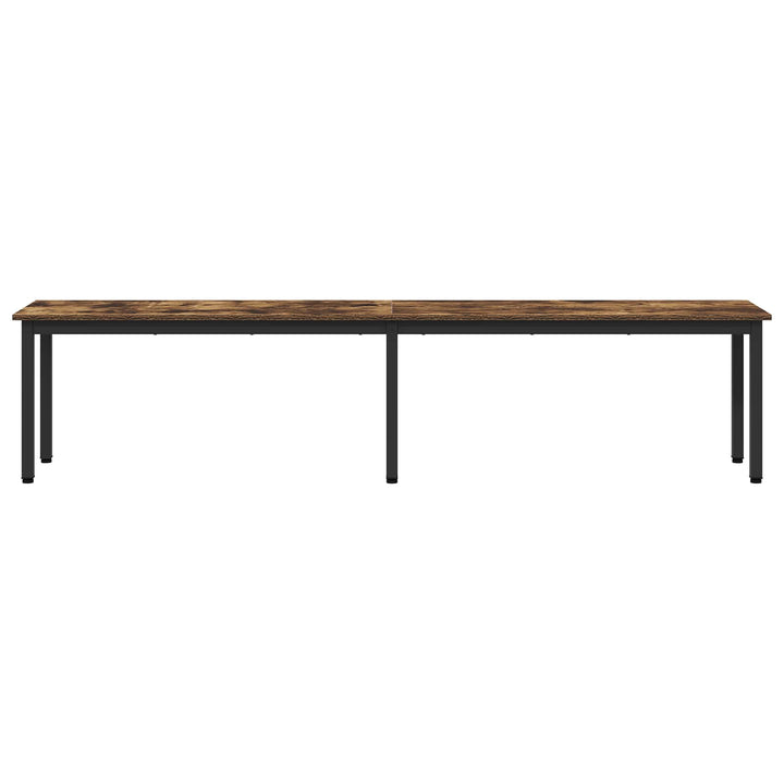 bænk Røget Eg 200 x 35 x 45 cm Konstrueret træ
