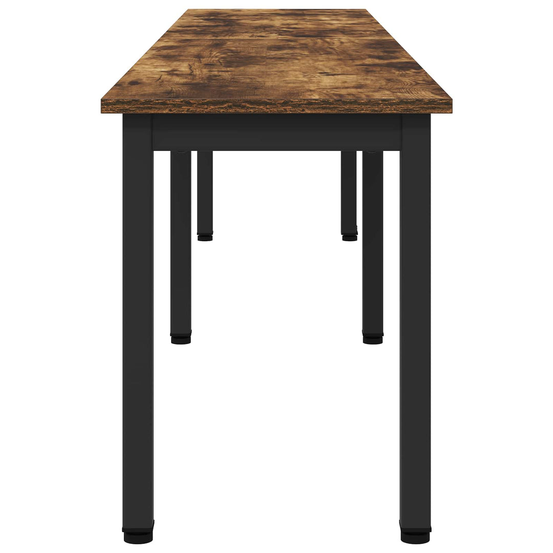 bænk Røget Eg 200 x 35 x 45 cm Konstrueret træ