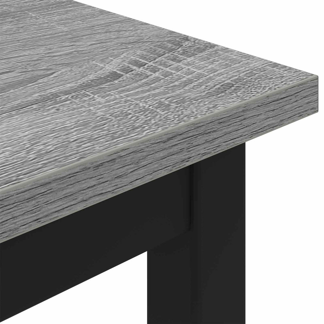 bænk Grå Sonoma 200 x 35 x 45 cm Konstrueret træ
