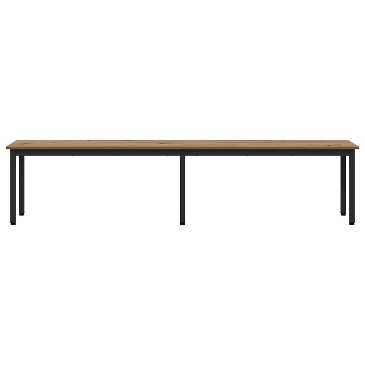 bænk Artisan eg 200 x 35 x 45 cm Konstrueret træ