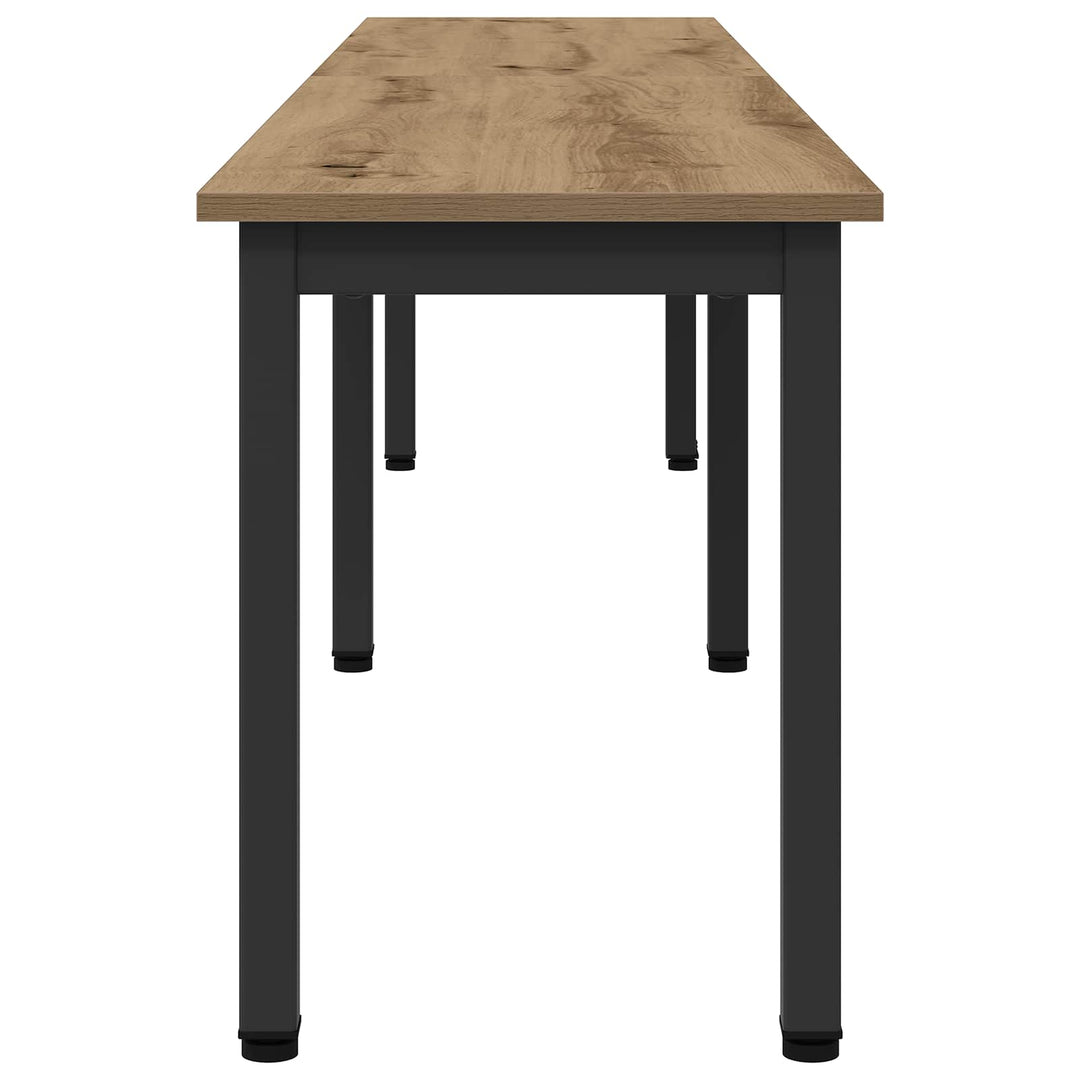 bænk Artisan eg 200 x 35 x 45 cm Konstrueret træ