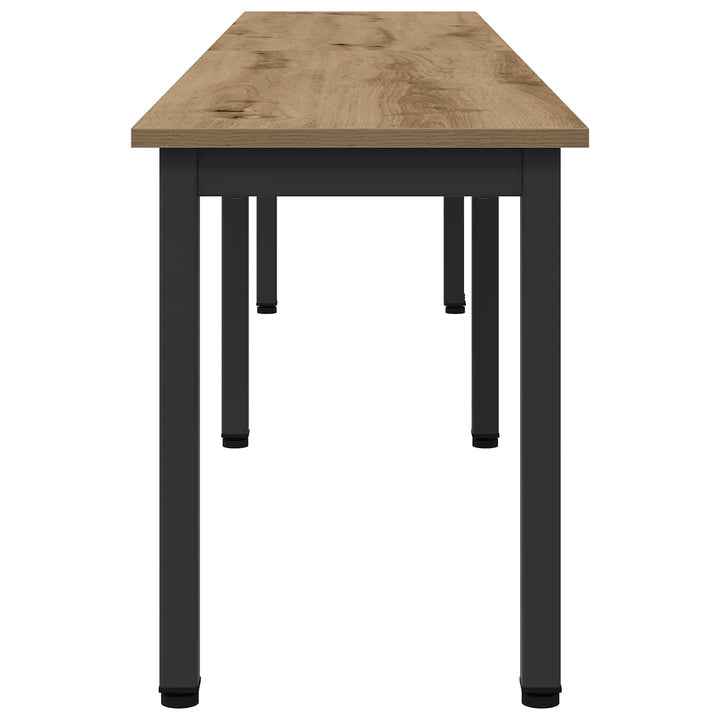 bænk Artisan eg 200 x 35 x 45 cm Konstrueret træ