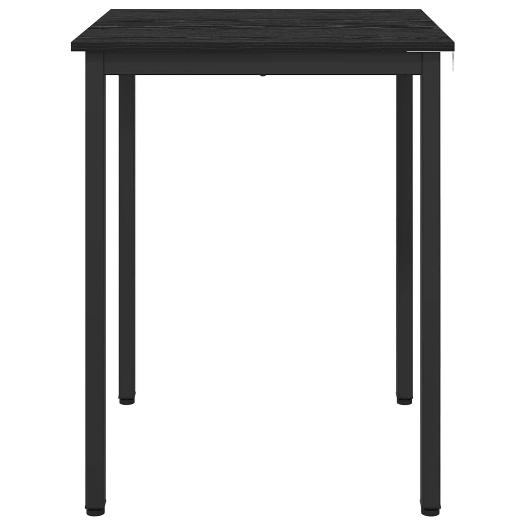 Spiseborde 60 x 60 x 75 cm Konstrueret træ Sort eg Firkantet