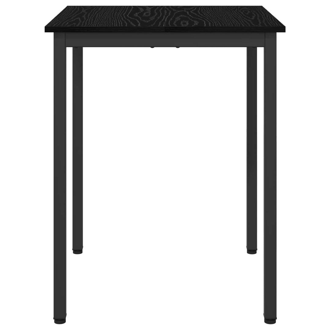 Spiseborde 60 x 60 x 75 cm Konstrueret træ Sort eg Firkantet