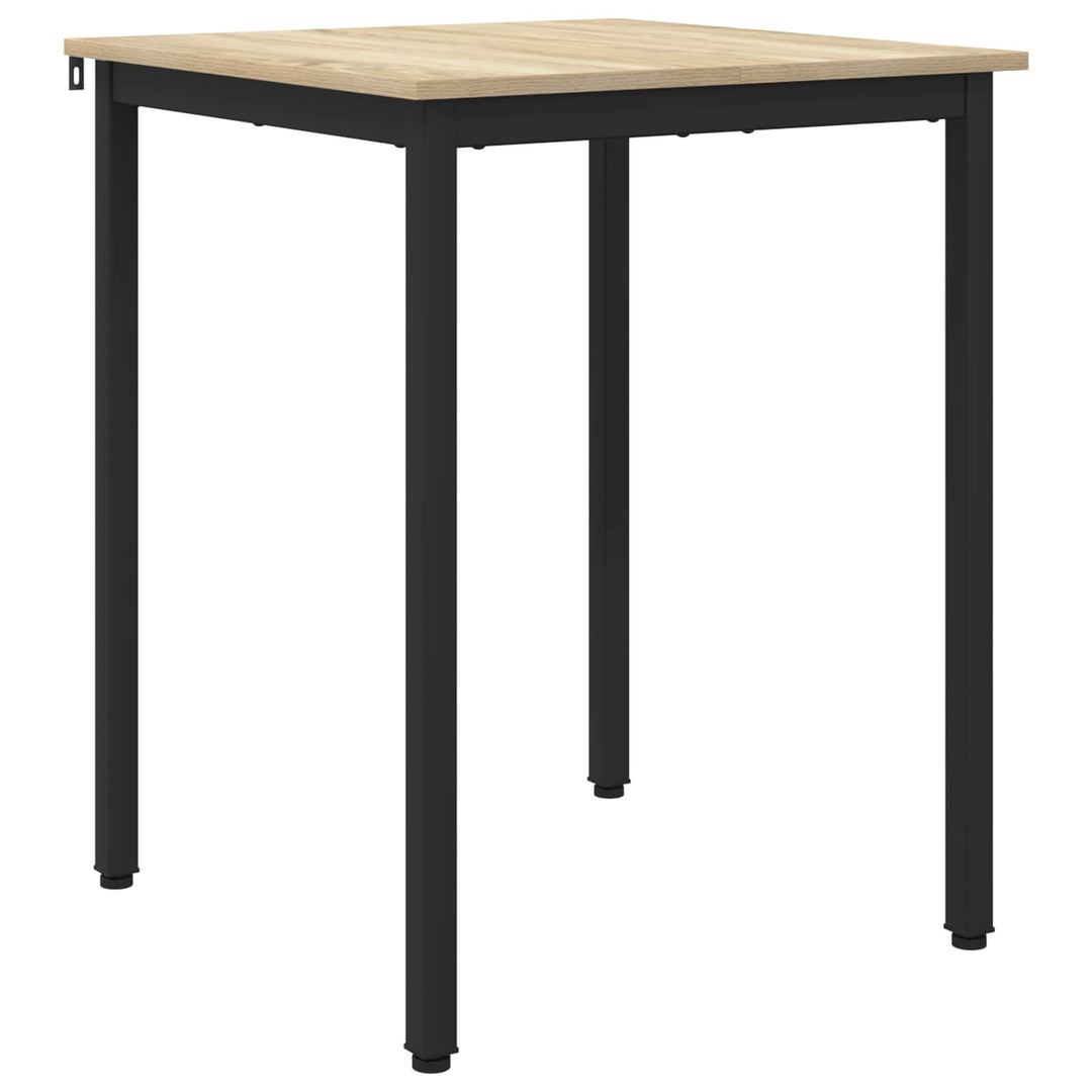 Spiseborde 60 x 60 x 75 cm Konstrueret træ Sonoma-eg Firkantet