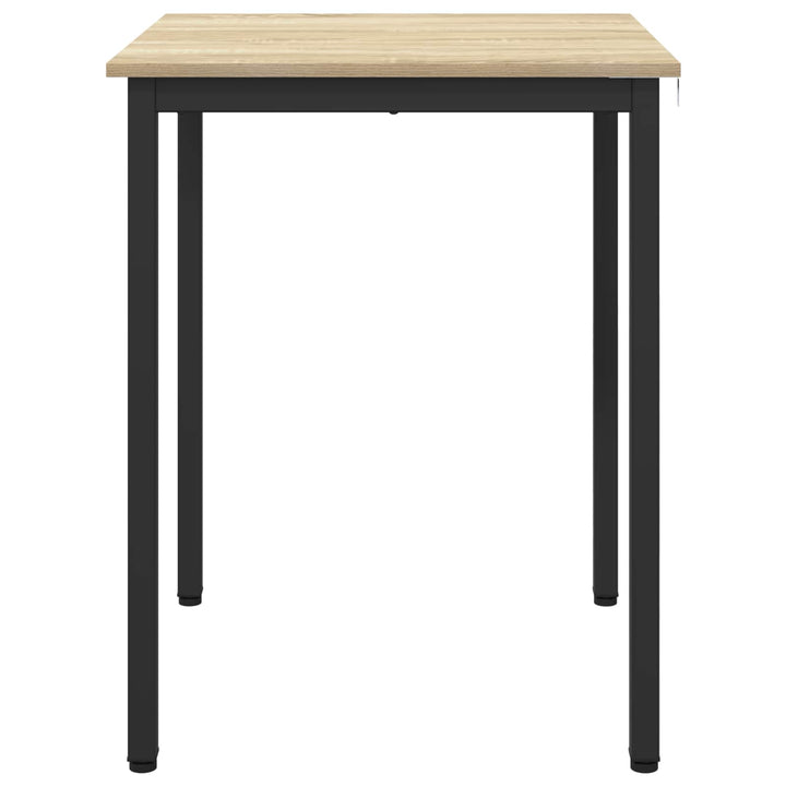 Spiseborde 60 x 60 x 75 cm Konstrueret træ Sonoma-eg Firkantet