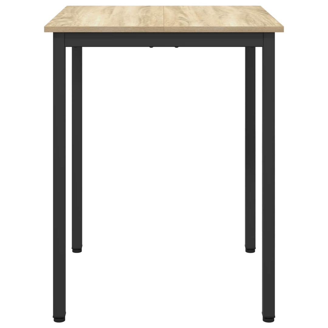 Spiseborde 60 x 60 x 75 cm Konstrueret træ Sonoma-eg Firkantet