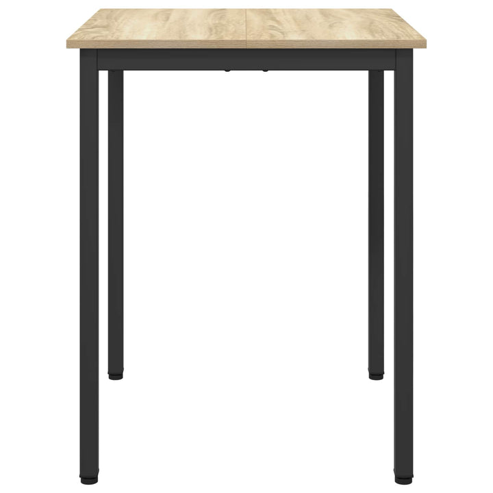 Spiseborde 60 x 60 x 75 cm Konstrueret træ Sonoma-eg Firkantet
