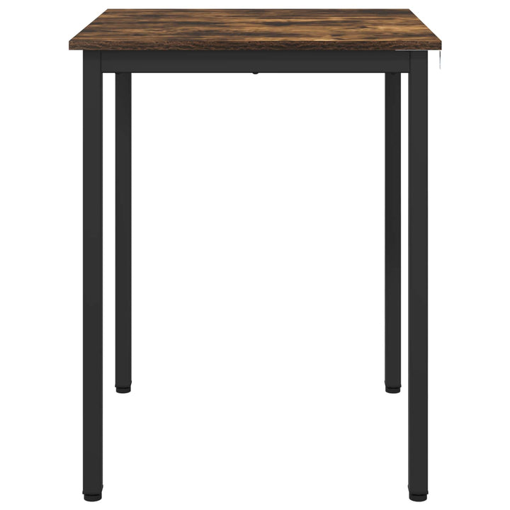 Spiseborde 60 x 60 x 75 cm Konstrueret træ Røget eg Firkantet
