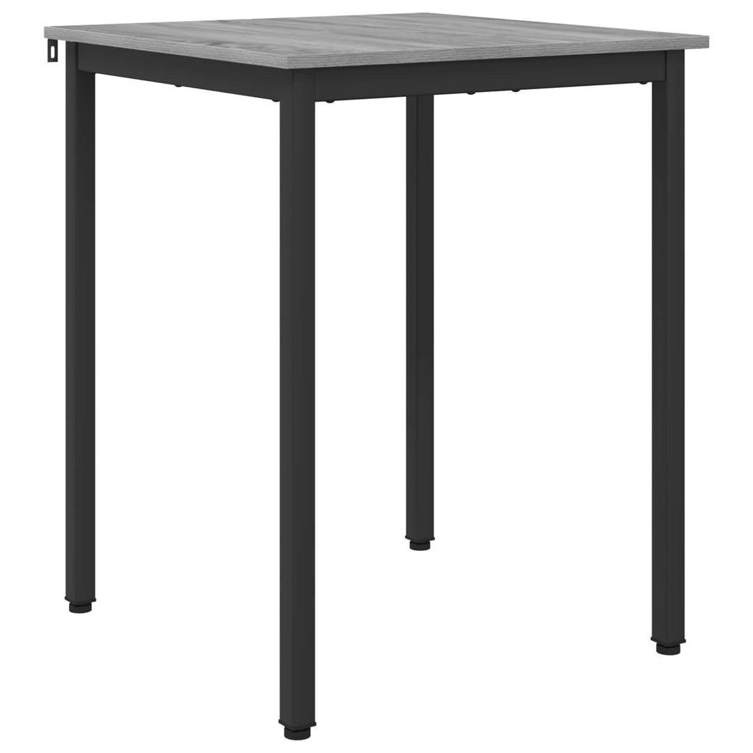 Spiseborde 60 x 60 x 75 cm Konstrueret træ Grå Sonoma Firkantet