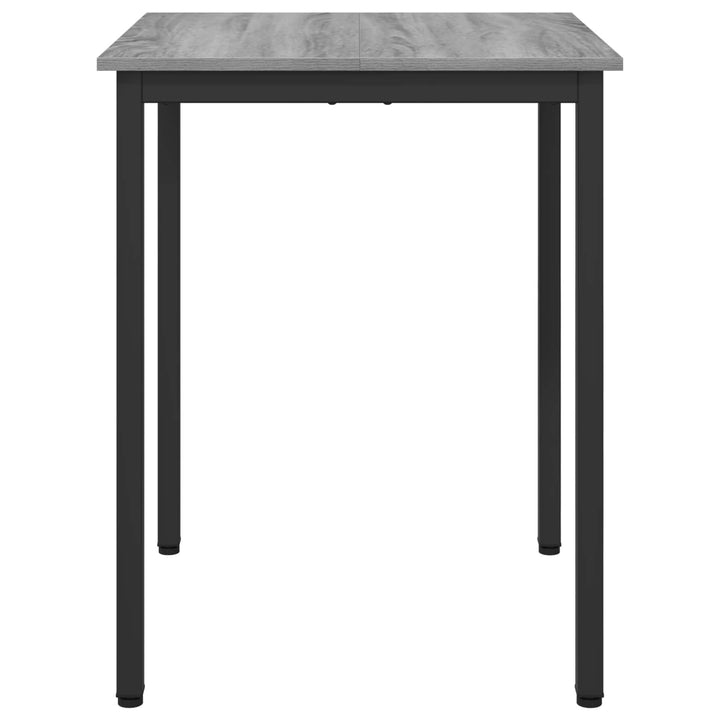 Spiseborde 60 x 60 x 75 cm Konstrueret træ Grå Sonoma Firkantet