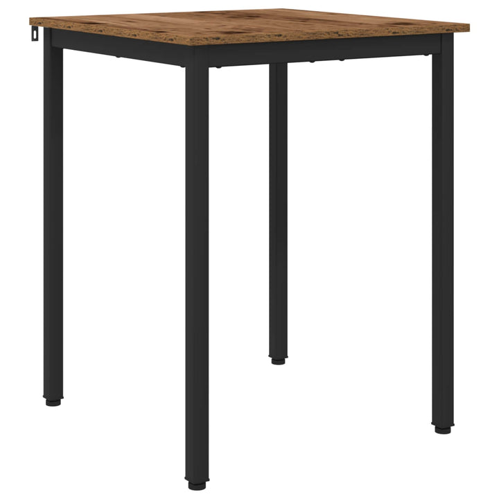 Spiseborde 60 x 60 x 75 cm Konstrueret træ Egetræ Firkantet