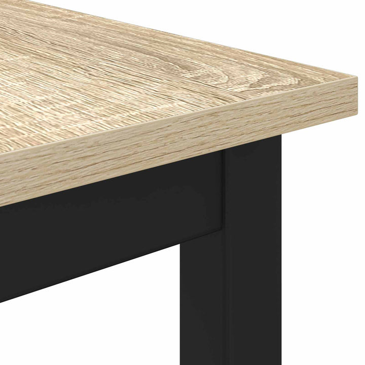 Spiseborde 70 x 70 x 75 cm Konstrueret træ Sonoma-eg Firkantet