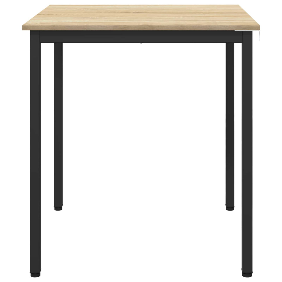 Spiseborde 70 x 70 x 75 cm Konstrueret træ Sonoma-eg Firkantet