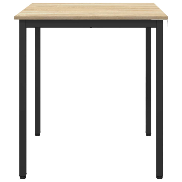 Spiseborde 70 x 70 x 75 cm Konstrueret træ Sonoma-eg Firkantet