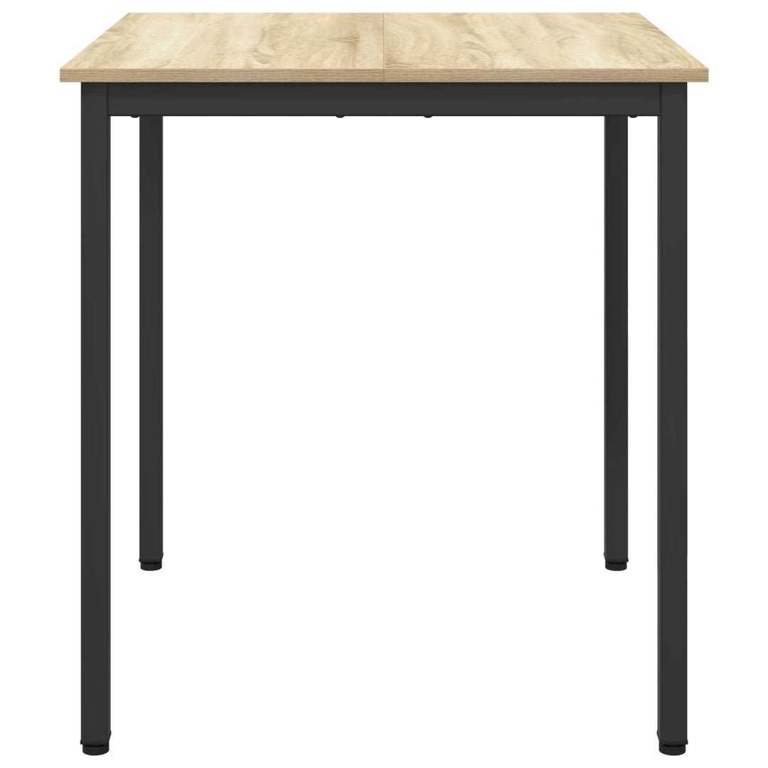 Spiseborde 70 x 70 x 75 cm Konstrueret træ Sonoma-eg Firkantet