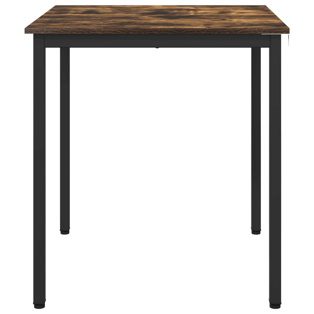 Spiseborde 70 x 70 x 75 cm Konstrueret træ Røget eg Firkantet