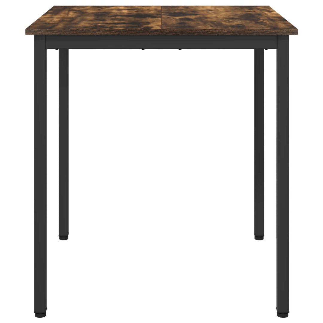 Spiseborde 70 x 70 x 75 cm Konstrueret træ Røget eg Firkantet