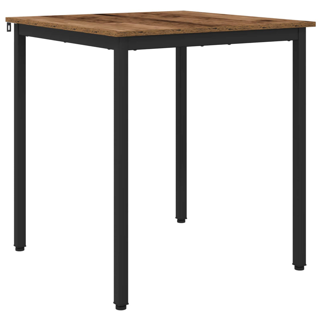 Spiseborde 70 x 70 x 75 cm Konstrueret træ Egetræ Firkantet