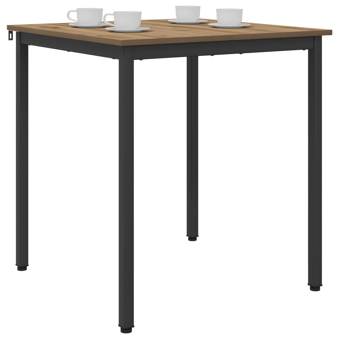 Spiseborde 70 x 70 x 75 cm Konstrueret træ Artisan-eg Firkantet
