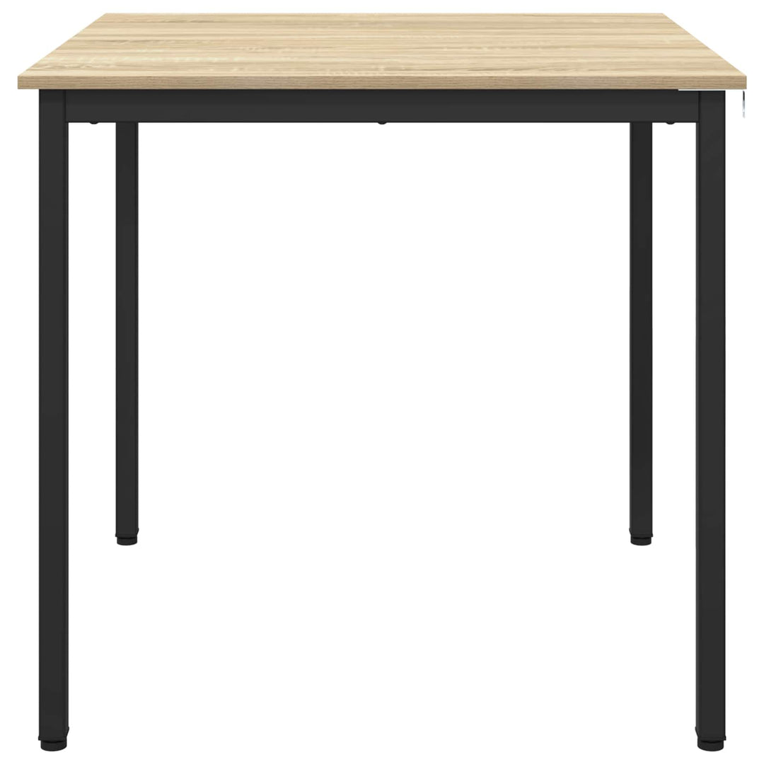 Spiseborde 80 x 80 x 75 cm Konstrueret træ Sonoma-eg Firkantet