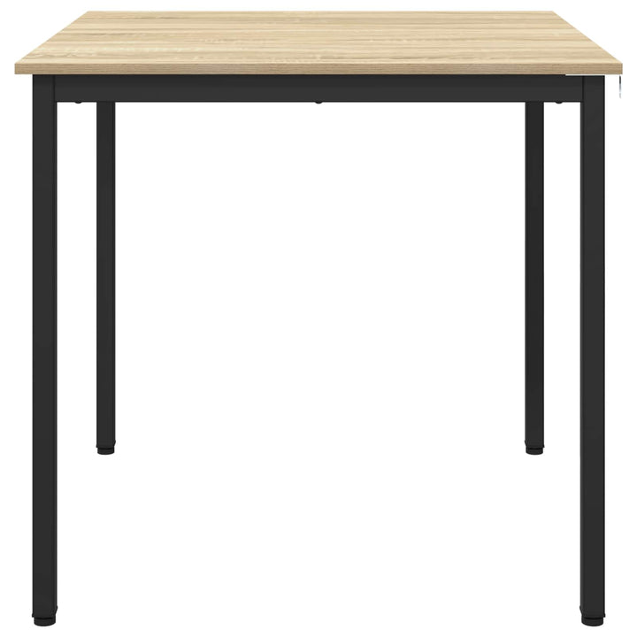 Spiseborde 80 x 80 x 75 cm Konstrueret træ Sonoma-eg Firkantet