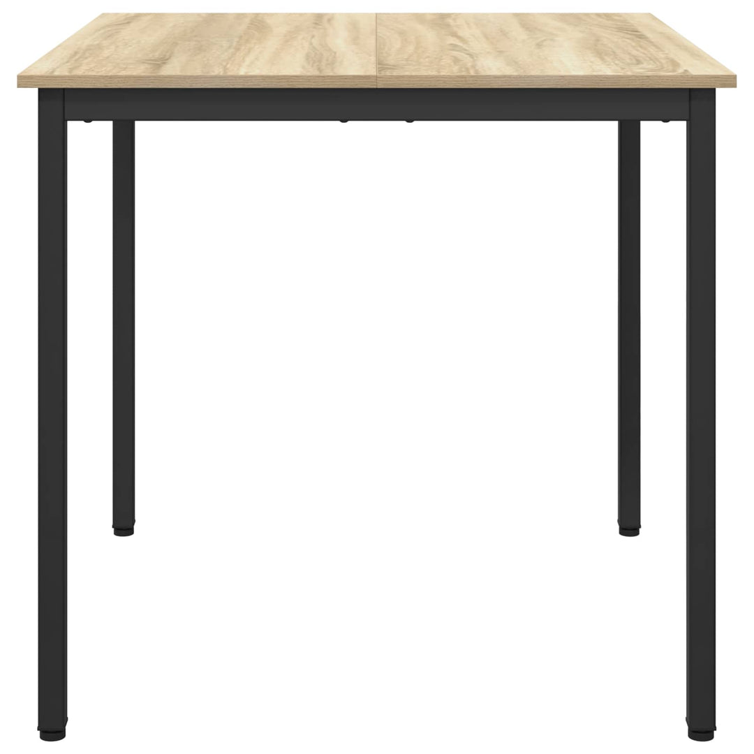 Spiseborde 80 x 80 x 75 cm Konstrueret træ Sonoma-eg Firkantet