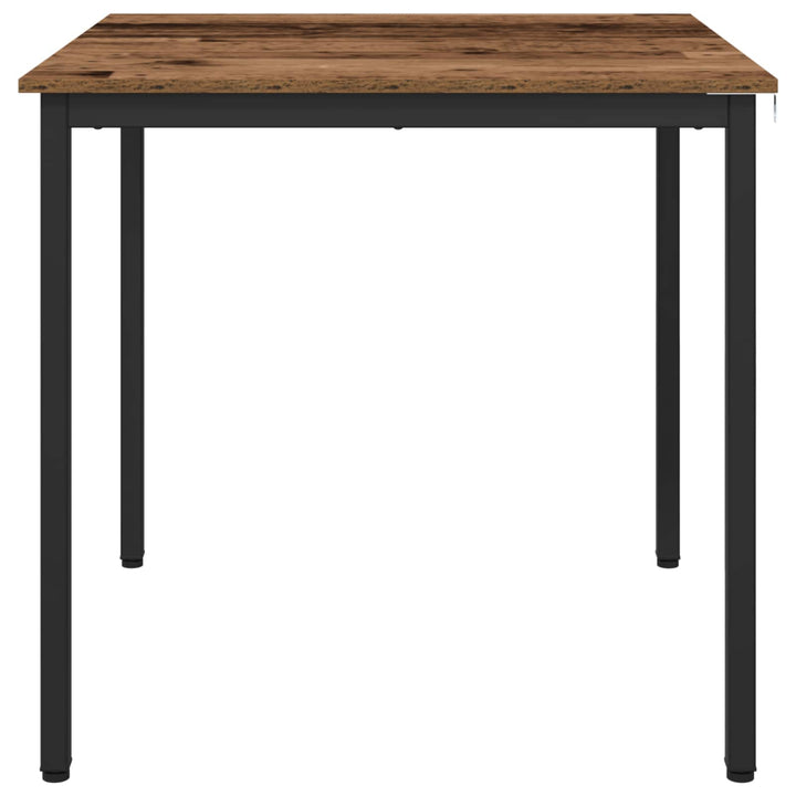 Spiseborde 80 x 80 x 75 cm Konstrueret træ Egetræ Firkantet