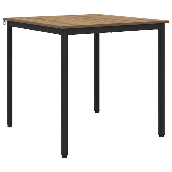 Spiseborde 80 x 80 x 75 cm Konstrueret træ Artisan-eg Firkantet