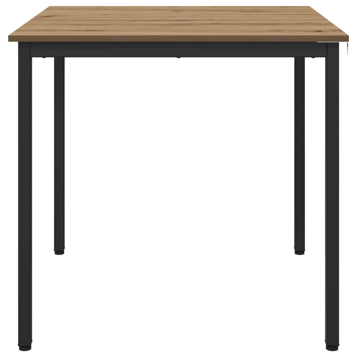 Spiseborde 80 x 80 x 75 cm Konstrueret træ Artisan-eg Firkantet