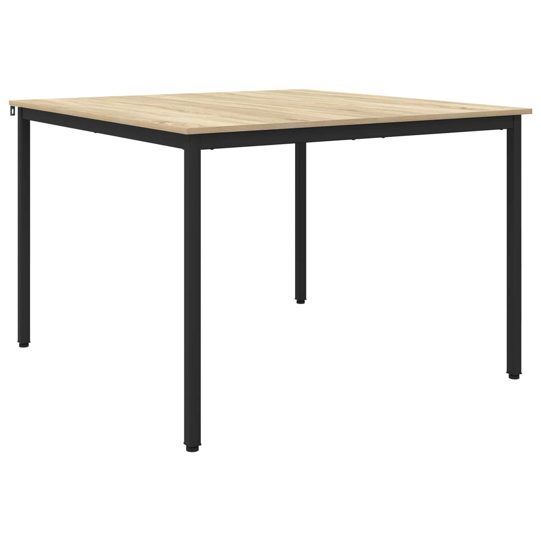 Spiseborde 110 x 110 x 75 cm METAL Rektangulær