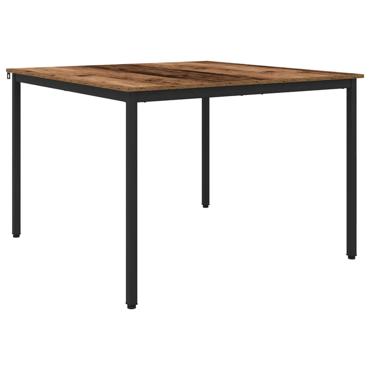 Spiseborde 110 x 110 x 75 cm Konstrueret træ Egetræ Rektangulær