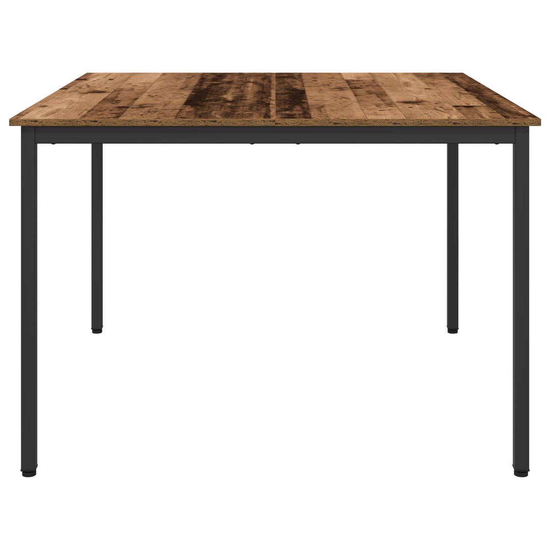 Spiseborde 110 x 110 x 75 cm Konstrueret træ Egetræ Rektangulær