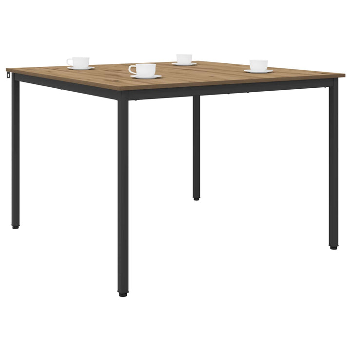 Spiseborde 110 x 110 x 75 cm METAL Rektangulær
