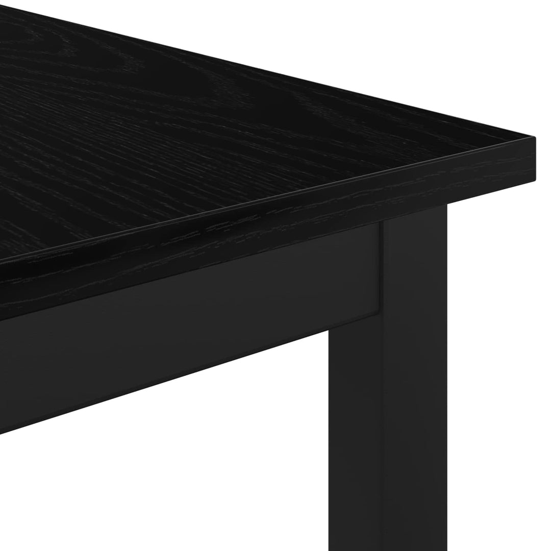 Spiseborde 140 x 80 x 75 cm METAL Rektangulær