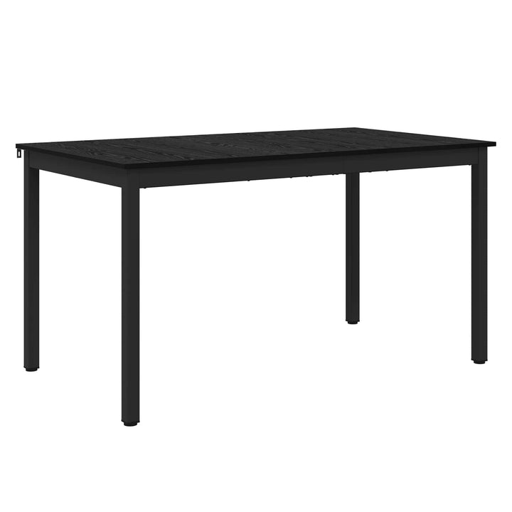 Spiseborde 140 x 80 x 75 cm METAL Rektangulær
