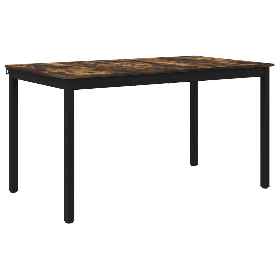 Spiseborde 140 x 80 x 75 cm METAL Rektangulær