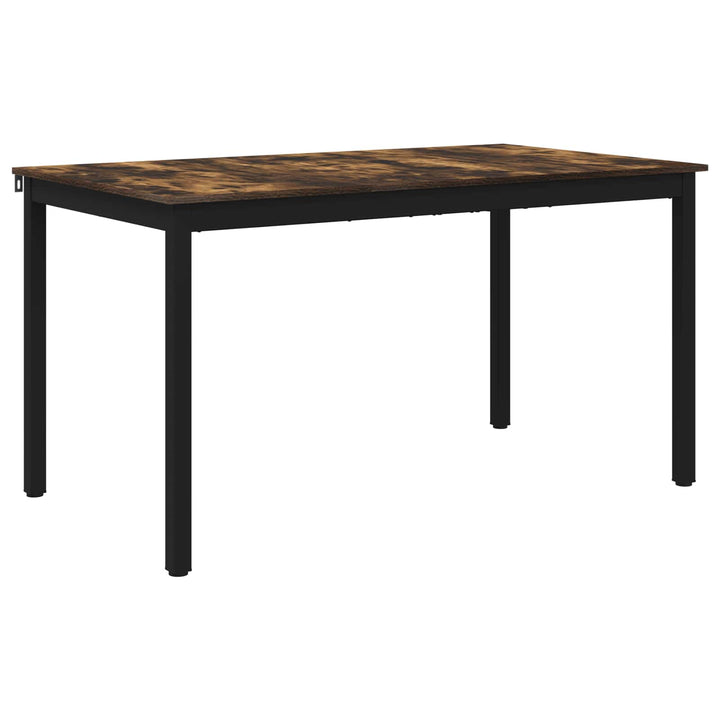 Spiseborde 140 x 80 x 75 cm METAL Rektangulær