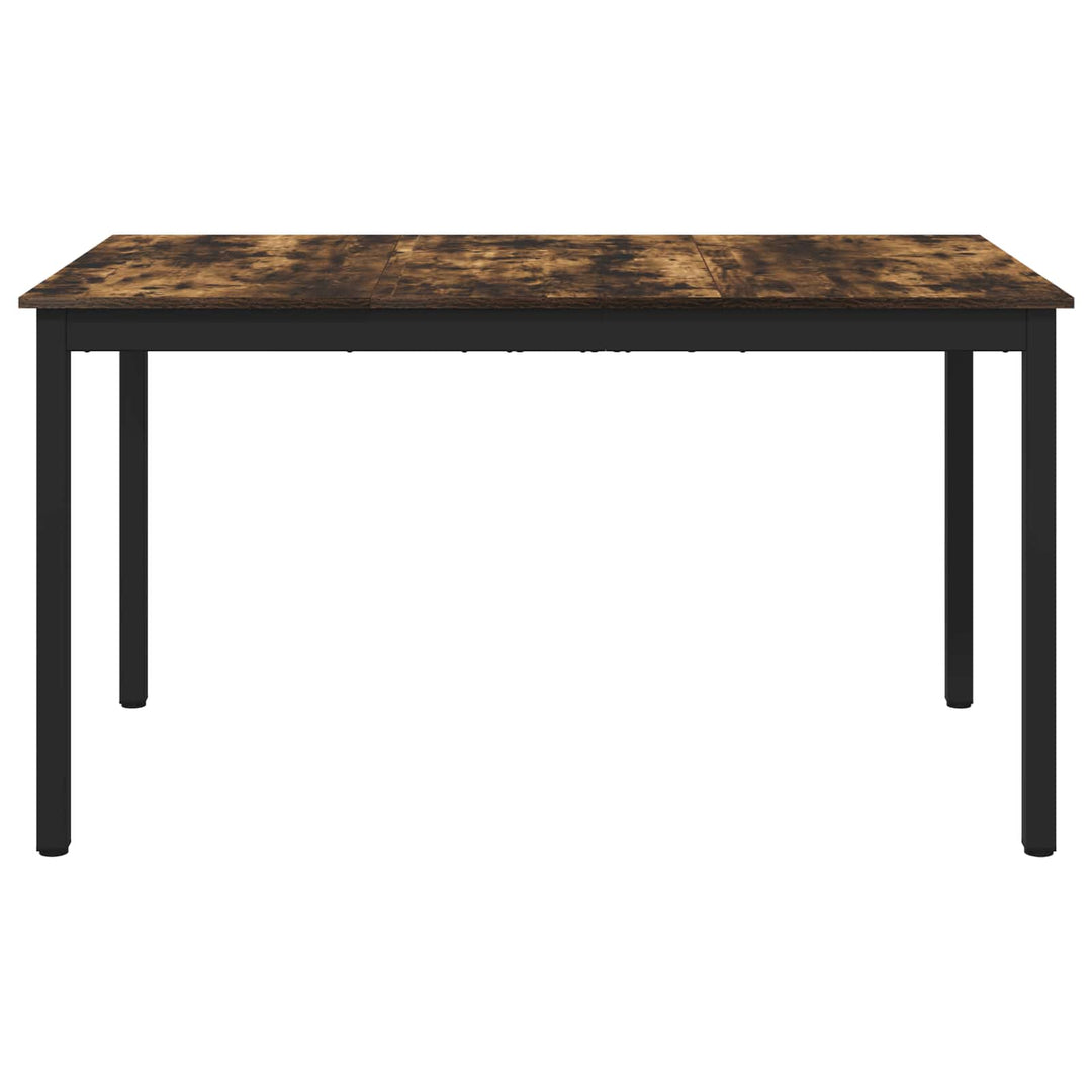 Spiseborde 140 x 80 x 75 cm METAL Rektangulær