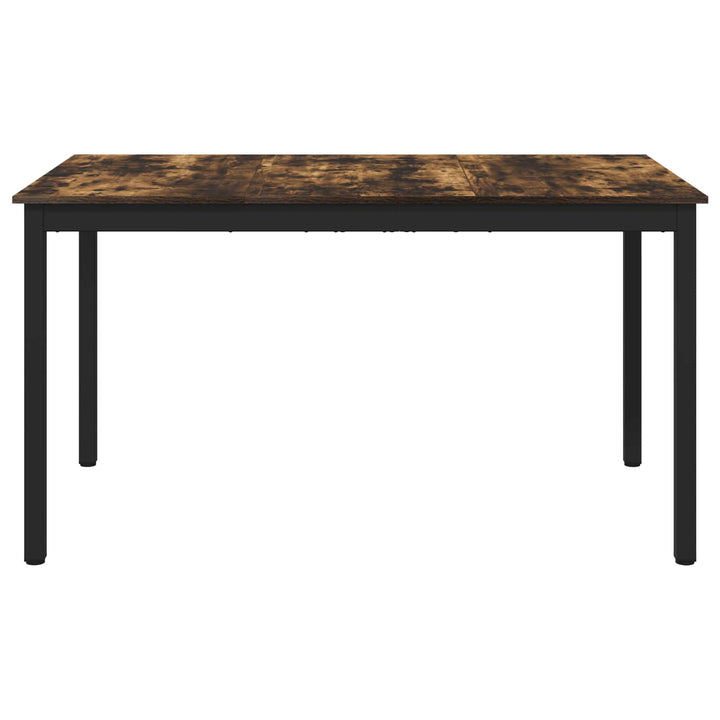Spiseborde 140 x 80 x 75 cm METAL Rektangulær