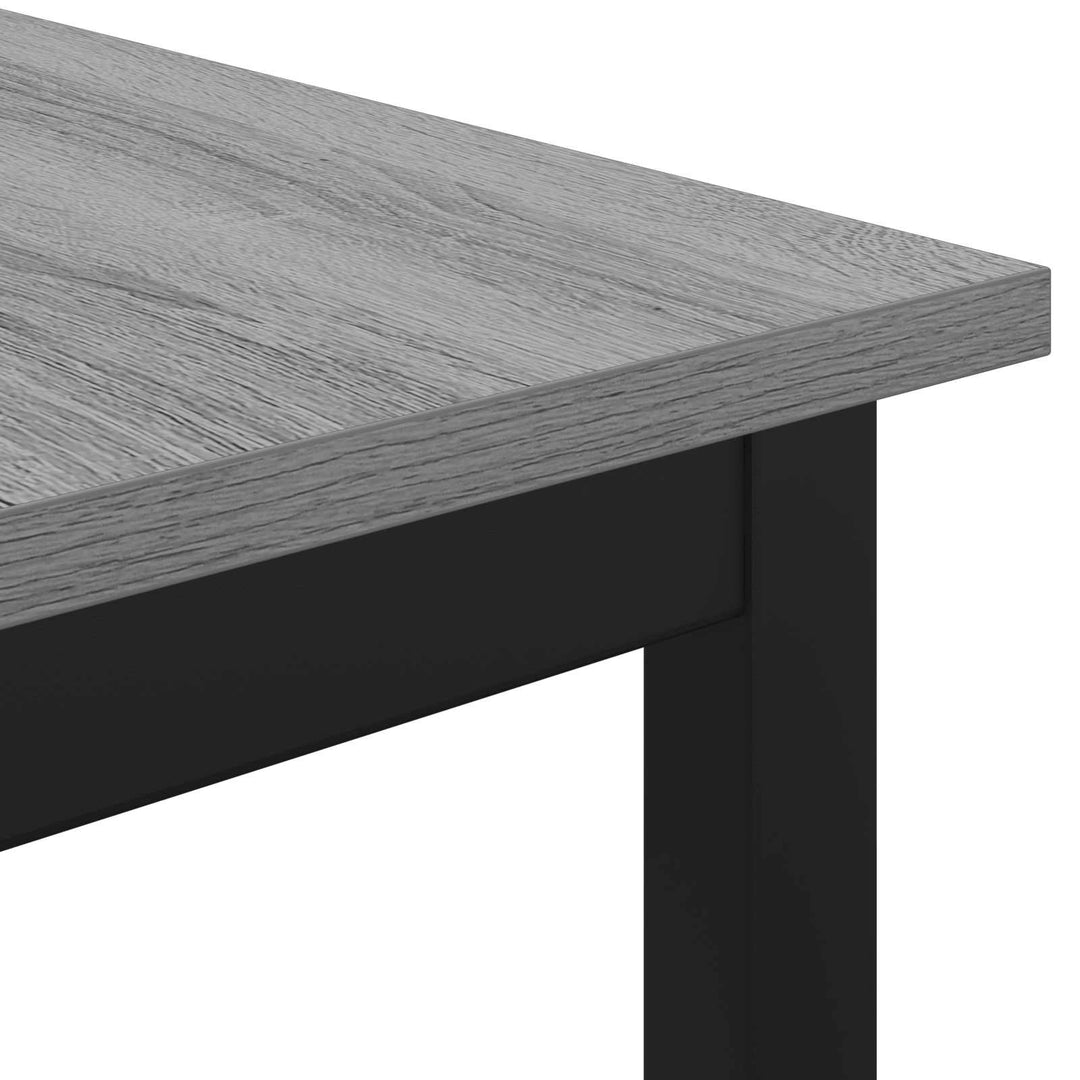 Spiseborde 140 x 80 x 75 cm METAL Rektangulær