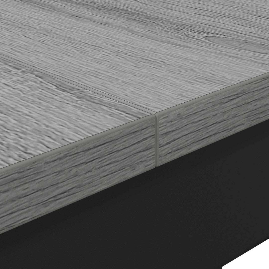 Spiseborde 140 x 80 x 75 cm METAL Rektangulær