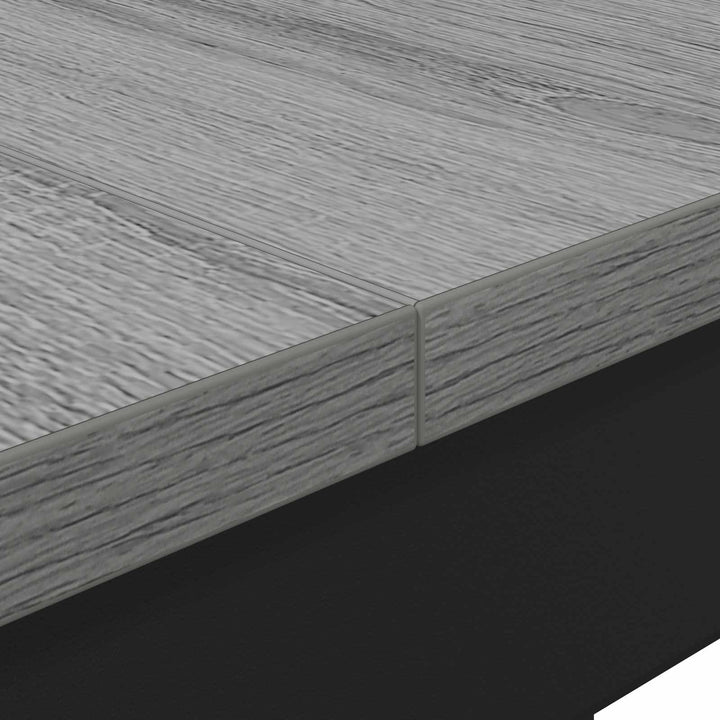 Spiseborde 140 x 80 x 75 cm METAL Rektangulær