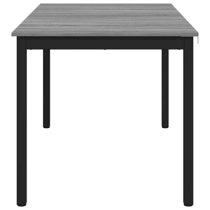 Spiseborde 140 x 80 x 75 cm METAL Rektangulær