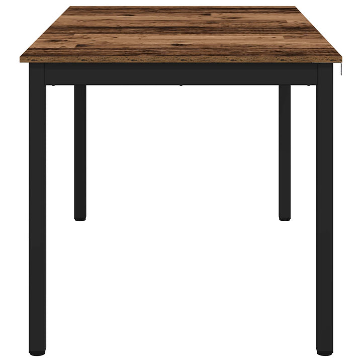 Spiseborde 140 x 80 x 75 cm Konstrueret træ Gammelt træ