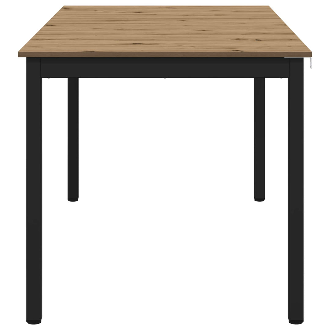 Spiseborde 140 x 80 x 75 cm METAL Rektangulær