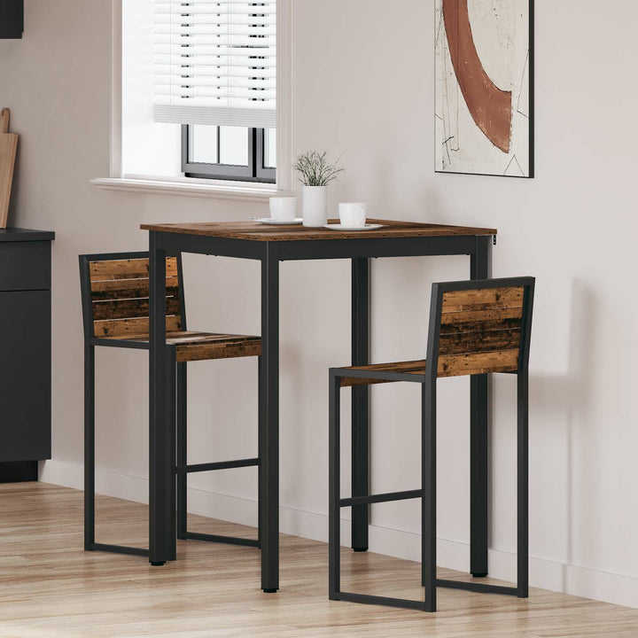 Stående Barbord Konstrueret træ