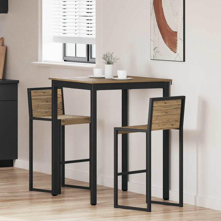 Stående Barbord Konstrueret træ