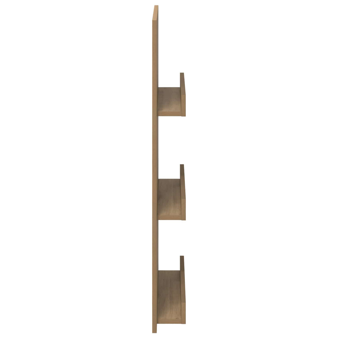 Magasin Rack Artisan Egetræ 51 x 11 x 102 cm Konstrueret træ